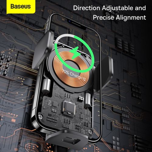 Baseus CGZX000001 Wisdom Wireless Charging Phone Holder - Image 2