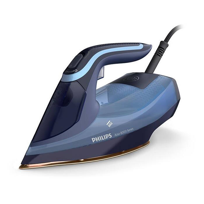 PHILIPS 8000 sērijas Tvaika gludeklis,3000W, gaiši zils - Image 2