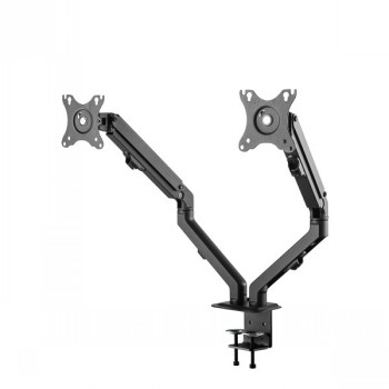 Neomounts FPMA-D650D mounting kit - full-motion - for 2 LCD displays - black