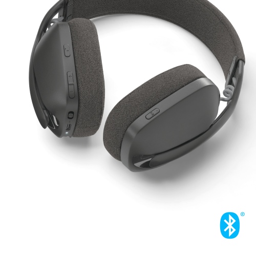 Logitech Zone Vibe 100 Wireless Headphones, Bluetooth, Graphite - Image 3