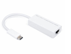USB-C TO GIGABIT ADAPTER/USB 3.0 - WHITE - 0.15M