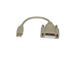 0.2M USB A-M TO GAME DSUB15/F/USB2.0 ADAPTERKABEL GAME PORT