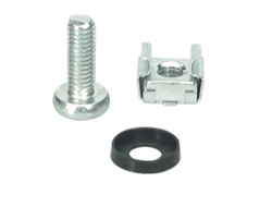 CAGE NUTS SET - 50 X M6/ZINC-COATED - VE 50