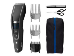Philips | Series 5000 Beard and Hair Trimmer | HC5632/15 | Cordless or corded | Number of length steps 28 | Step precise 1 mm | Black