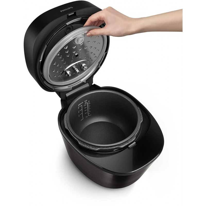Akcija! PHILIPS Katls ar paaugstinātu spiedienu, 1000W, melns - Image 2