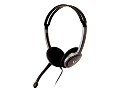3.5MM STEREO HEADSET W/NOISE/CANCELLING BOOM MIC 1.8M CABLE I
