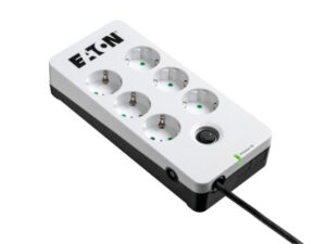 Eaton Protection Box 6 DIN - �versp�nningsskydd - V�xelstr�m 220-250 V - 2500 Watt - utg�ngskontakter: 6 - vit