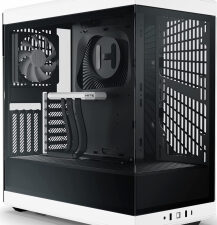 Case HYTE Y40 Tempered Glass, Mid-Tower, White and Black