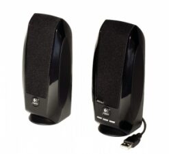 BOXE LOGITECH 2.0, RMS:  1.2W (2 x 0.6W), black, USB power, "S150" "980-000029"  (timbru verde 2.00 lei)