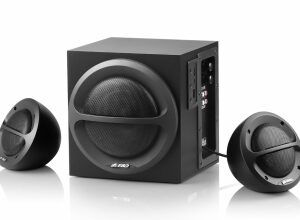 FENDA F&D repro A111X/ 2.1/ 35W/ černé/ BT4.0/ FM rádio/ USB přehrávání/ dálkové ovládání