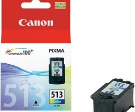 Cartus Cerneala Original Canon Color, CL-513, pentru Pixma IP2700|MP230|MP240|MP250|MP260|MP270|MP280|MP282|MP480|MP490|MP495|MX320|MX330|MX340|MX350|MX360|MX410|MX420 , 349, (timbru verde 0.15 lei), "BS2971B001AA"