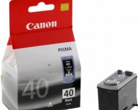 Cartus Cerneala Original Canon Black, PG-40, pentru Pixma IP1200|IP1300|IP1600|IP1700|IP1800|IP1900|IP2200|IP2500|IP2600|MP140|MP150|MP160|MP170|MP180|MP190|MP210|MP220|MP450, , (timbru verde 0.15 lei), "BS0615B001AA"