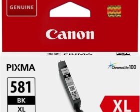 Cartus Cerneala Original Canon Black, CLI-581XLBK, pentru Pixma TR7550|TR8550|TS6150|TS6250|TS705|TS8150|TS8250|TS9150|TS9155|TS9550, 312, (timbru verde 0.15 lei), "2052C001AA"