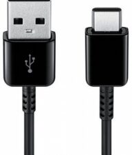 CABLU alimentare si date smartphone Samsung, USB 2.0 (T) la Micro-USB (T) | USB Type-C, cauciuc, lungime 1.5 m, alb, "EP-DG930MBEGWW" (timbru verde 0.08 lei)