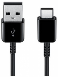 CABLU alimentare si date smartphone Samsung, USB 2.0 (T) la Micro-USB (T) | USB Type-C, cauciuc, lungime 1.5 m, alb, "EP-DG930MBEGWW" (timbru verde 0.08 lei)