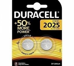 Duracell DL/CR 2025 Batteries - 2 Pack