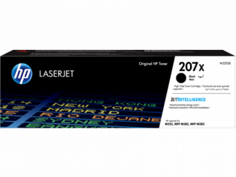HP toner 207X (Černý, 3150str) pro HP Color LaserJet Pro M255/MFP M282/ M283