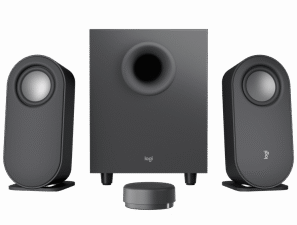 LOGITECH Z407 Bluetooth computer speakers with subwoofer and wireless control - GRAPHITE - N/A - EMEA, "980-001348" (timbru verde 4.00 lei)