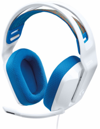 LOGITECH G335 Wired Gaming Headset - WHITE - 3.5 MM - EMEA - 914, "981-001018" (timbru verde 0.8 lei)