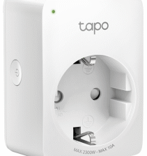 PRIZA inteligenta TP-LINK, Schuko x 1, cu monitorizarea energiei, conectare prin Schuko (T), 16 A, programare prin smartphone, Bluetooth, WiFi, alb "Tapo P110" (timbru verde 0.18 lei)