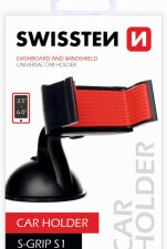 Swissten S-GRIP S1 Premium Universal Window Holder with 360 Rotation For Devices 3.5'- 6.0'