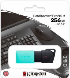 KS USB 256GB DATATRAVELER EXODIA M 3.2, "DTXM/256GB" (timbru verde 0.03 lei)