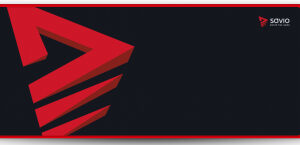 Peles paliktnis Savio Professional Gaming Mousepad Turbo Dynamic L Black