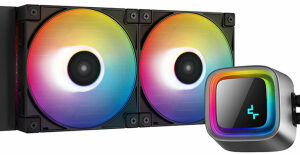 Deepcool | LS520 A-RGB | CPU Liquid Cooler | Black | Intel, AMD