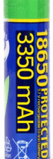 Akumulators Energenie Lithium-ion 18650 Protected 3350mAh