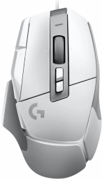 Gaming Mouse Logitech, G502 X, Optical, Wired, USB, White