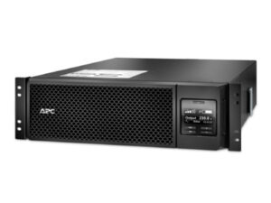 APC Smart-UPS SRT 5000VA RM - UPS (kan monteras i rack) - AC 230 V - 4500 Watt - 5000 VA - USB - utg�ngskontakter: 12 - 3U - svart - f�r P/N: AR2487G, AR3100W, AR3105SP, AR3105W, AR3300W, AR3305W, AR4038IX432, NBWL0356A