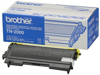 Toner Original Brother Black, TN2000, pentru HL-2030|2040|2070|DCP-7010|MFC-7420|7820|Fax-2820|2920, 2.5K,"TN2000"