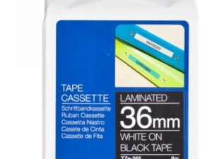 TZE-365 LAMINATED TAPE 36MM 8M