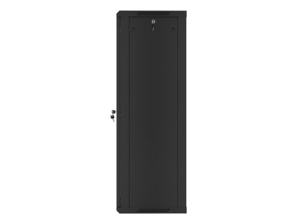 Lanberg WF01-6427-10B Wall mounted rack cabinet 27U black - Image 6