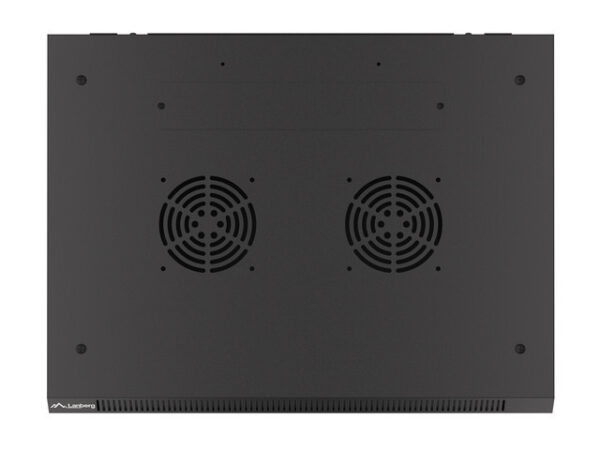Lanberg WF01-6427-10B Wall mounted rack cabinet 27U black - Image 13