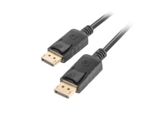 Kabel DisplayPort M/M 4K 1M czarny