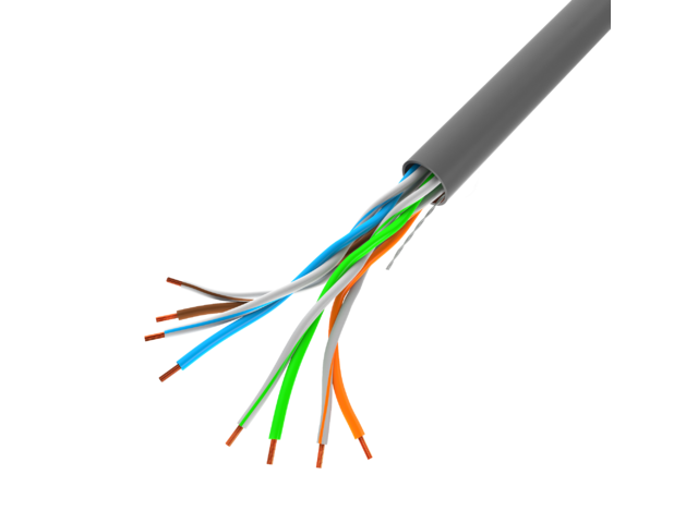 LANBERG CABLE UTP CAT.5E 305M WIRE CU GRAY FLUKE - Image 3