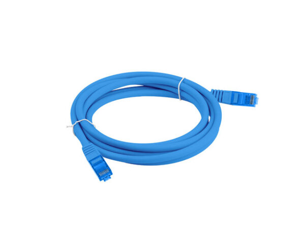 LANBERG PATCHCORD S/FTP CAT.6A 1M BLUE LSZH - Image 3