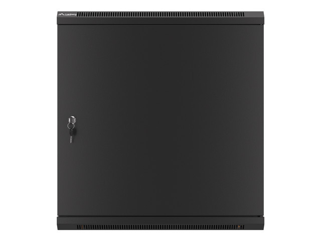 Lanberg WF01-6612-00B rack cabinet 12U Wall mounted rack Black - Image 4