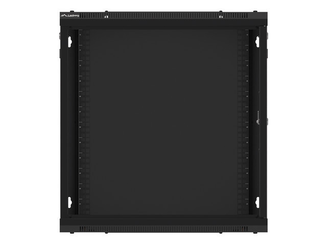 Lanberg WF01-6612-00B rack cabinet 12U Wall mounted rack Black - Image 7