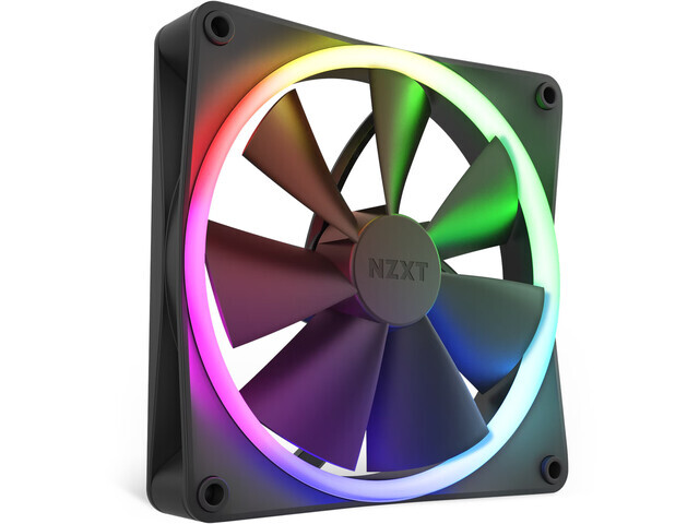 NZXT F140 RGB 140mm Black Single - Image 5