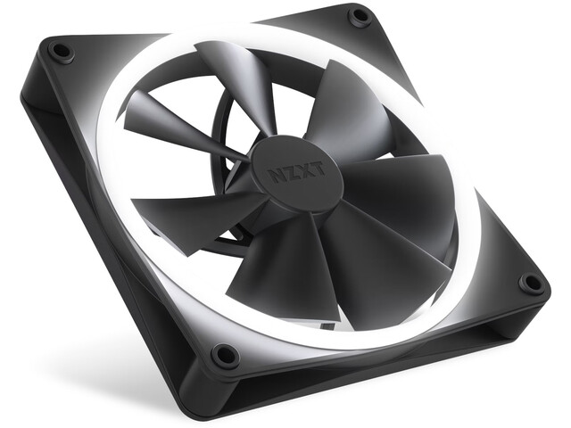 NZXT F140 RGB 140mm Black Single