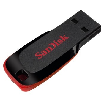 MEMORIE USB 2.0 SANDISK 64 GB, clasica, carcasa plastic, negru, "SDCZ50-064G-B35" (timbru verde 0.03 lei) - Image 2