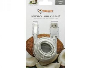 Sbox USB->Micro USB M/M 1.5m USB-10315W white