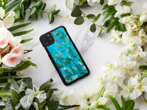 iKins SmartPhone case iPhone 11 Pro Max almond blossom black