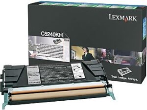 Lexmark - L�ng livsl�ngd - svart - original - tonerkassett LCCP, LRP - f�r Lexmark C524, C524dn, C524dtn, C524n, C524tn, C534dn, C534dtn, C534n