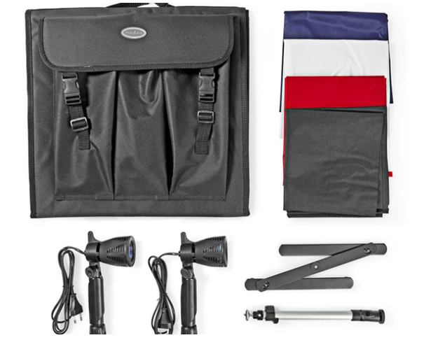 Nedis LED Photo Studio Kit 40 x 40 cm | 6500 K | Foldable - Image 3