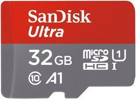 Sandisk memory card microSDHC 32GB Ultra 120MB/s + adapter