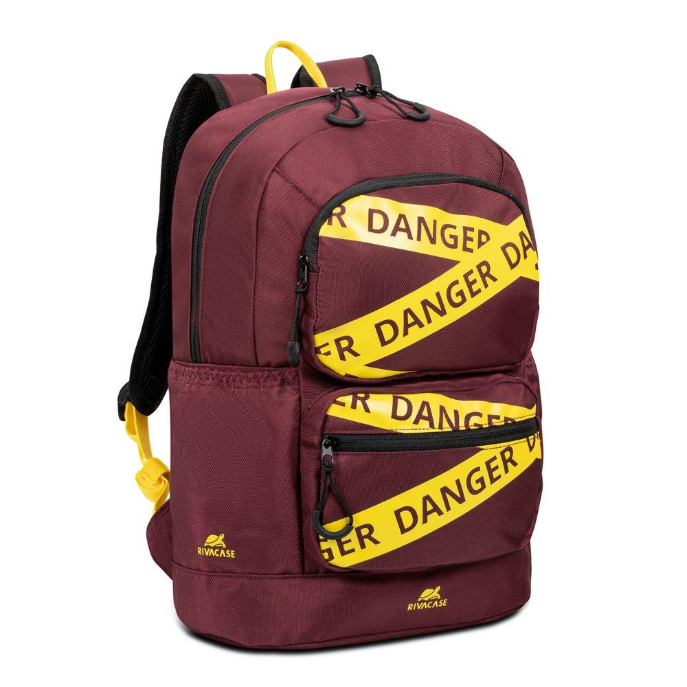 Laptop Bag RIVACASE NB BACKPACK URBAN 14L 13.3"/5421 BURGUNDY RED