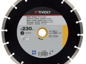 Diamond disc Tivoly segment 230x22,2x2mm